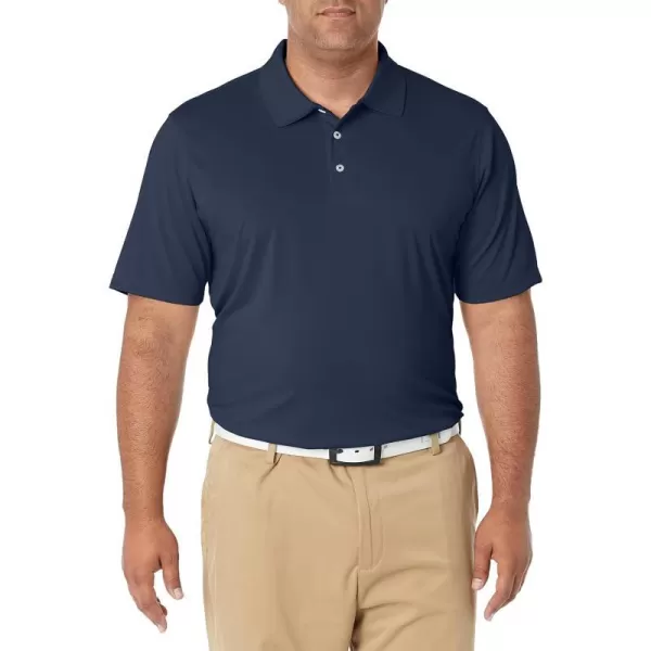 Amazon Essentials Mens RegularFit QuickDry Golf Polo Shirt Available in Big  TallDark Navy