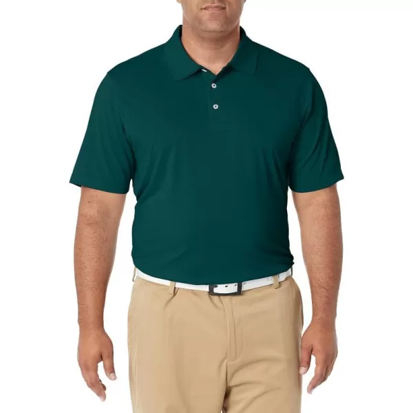 Amazon Essentials Mens RegularFit QuickDry Golf Polo Shirt Available in Big  TallForest Green