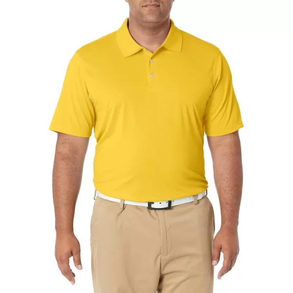 Amazon Essentials Mens RegularFit QuickDry Golf Polo Shirt Available in Big  TallGolden Yellow