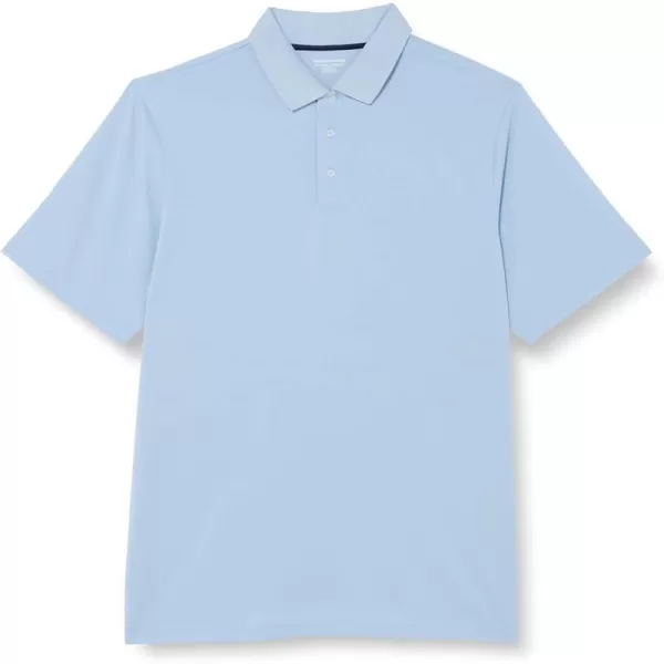 Amazon Essentials Mens RegularFit QuickDry Golf Polo Shirt Available in Big  TallLight Blue