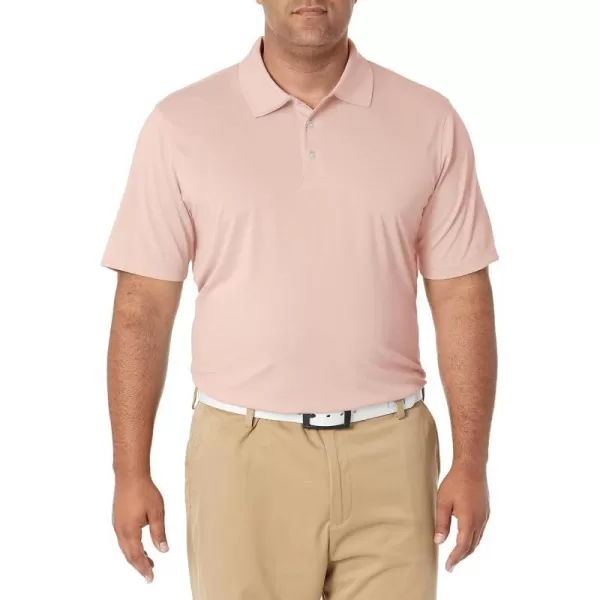 Amazon Essentials Mens RegularFit QuickDry Golf Polo Shirt Available in Big  TallLight Pink