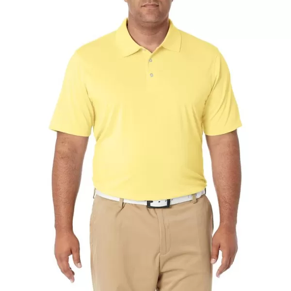 Amazon Essentials Mens RegularFit QuickDry Golf Polo Shirt Available in Big  TallLight Yellow