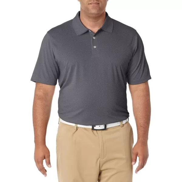 Amazon Essentials Mens RegularFit QuickDry Golf Polo Shirt Available in Big  TallMedium Grey Heather