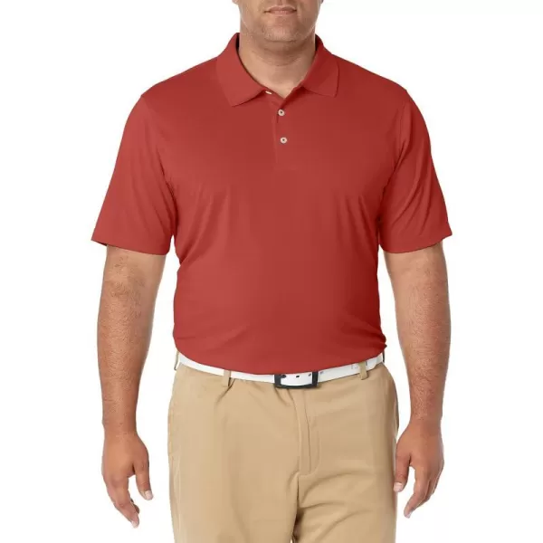 Amazon Essentials Mens RegularFit QuickDry Golf Polo Shirt Available in Big  TallRust