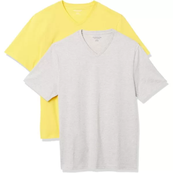 Yellow/Light Grey Heather