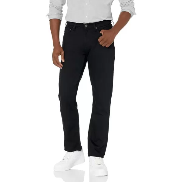 Amazon Essentials Mens RelaxedFit Stretch JeanBlack