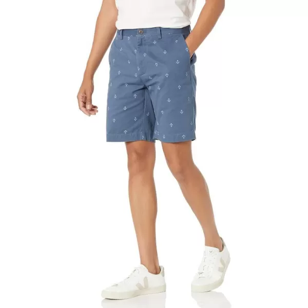 Amazon Essentials Mens SlimFit 9 ShortNavy Anchor