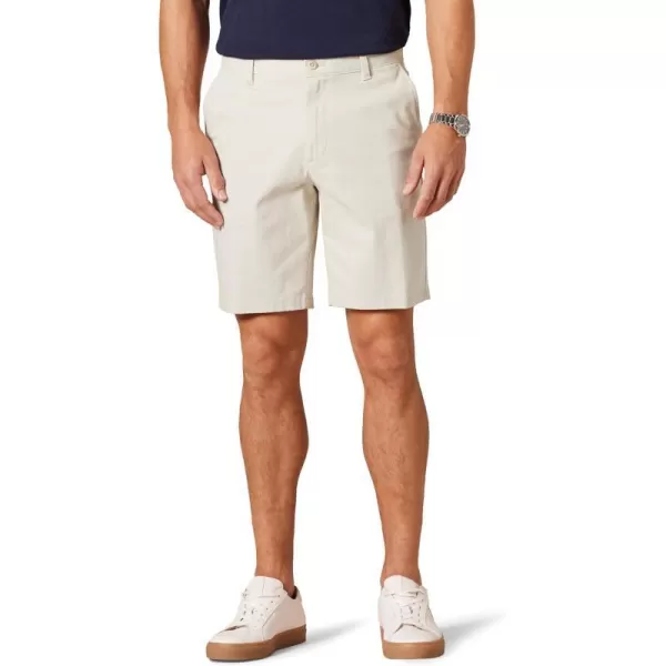 Amazon Essentials Mens SlimFit 9 Stretch Chino ShortStone