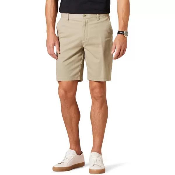 Amazon Essentials Mens SlimFit 9 Stretch Chino ShortTan