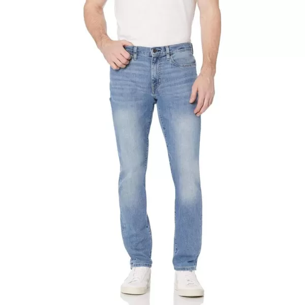 Amazon Essentials Mens SlimFit High Stretch JeanLight Wash