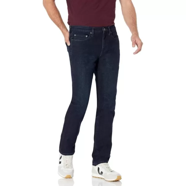 Amazon Essentials Mens SlimFit JeansBlue Over Dye