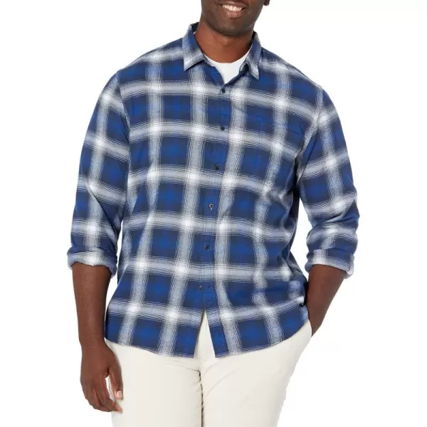 Blue White Plaid