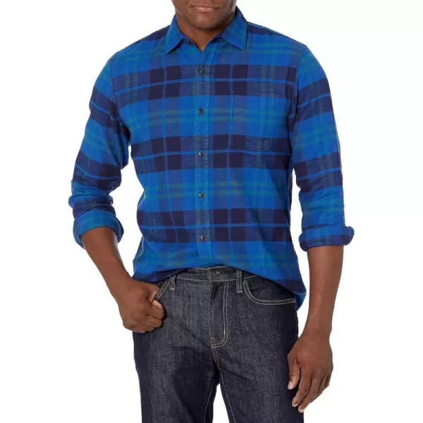 Bright Blue Plaid