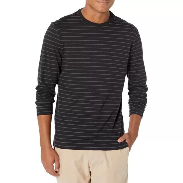 Black/Charcoal Heather, Stripe Pocket