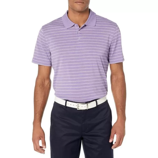 Polyester Purple Stripe