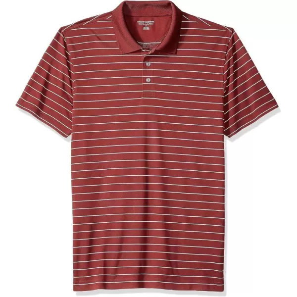 Recycled Polyester Burgundy Stripe