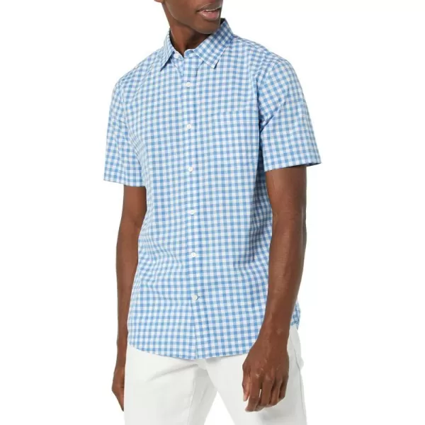 Light Blue White Gingham