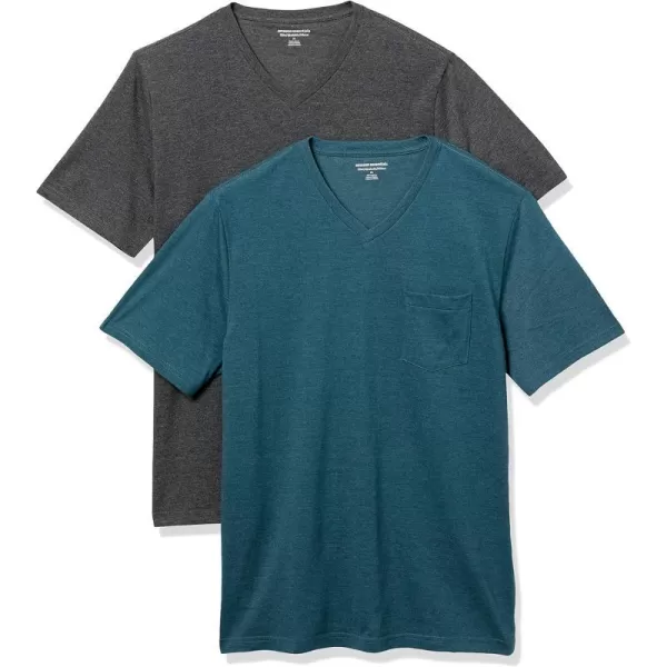 Teal Blue/Charcoal Heather