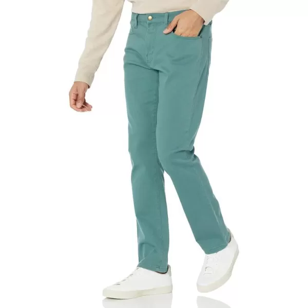 Amazon Essentials Mens SlimFit Stretch JeanSage Green