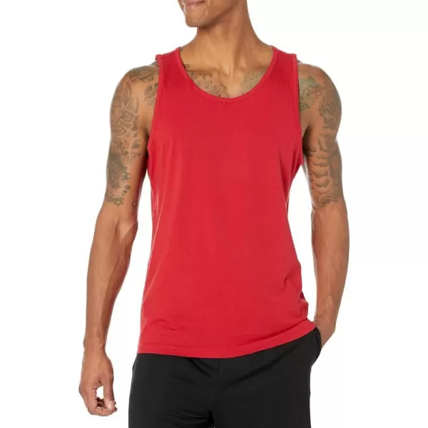 Amazon Essentials Mens SlimFit Tank TopRed