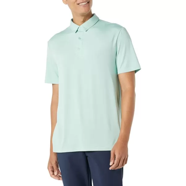 Amazon Essentials Mens SlimFit Tech Stretch Polo ShirtSage Green