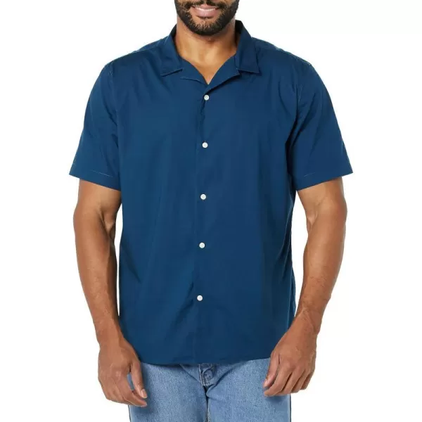 Amazon Essentials Mens StandardFit Vacation ShirtNavy