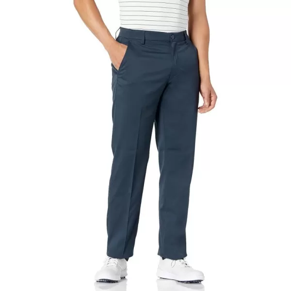 Amazon Essentials Mens StraightFit Stretch Golf PantPolyester Blend Navy