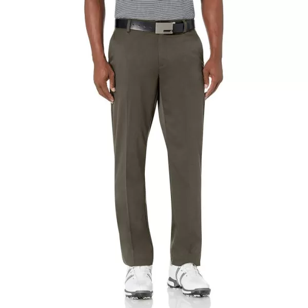 Amazon Essentials Mens StraightFit Stretch Golf PantPolyester Blend Olive