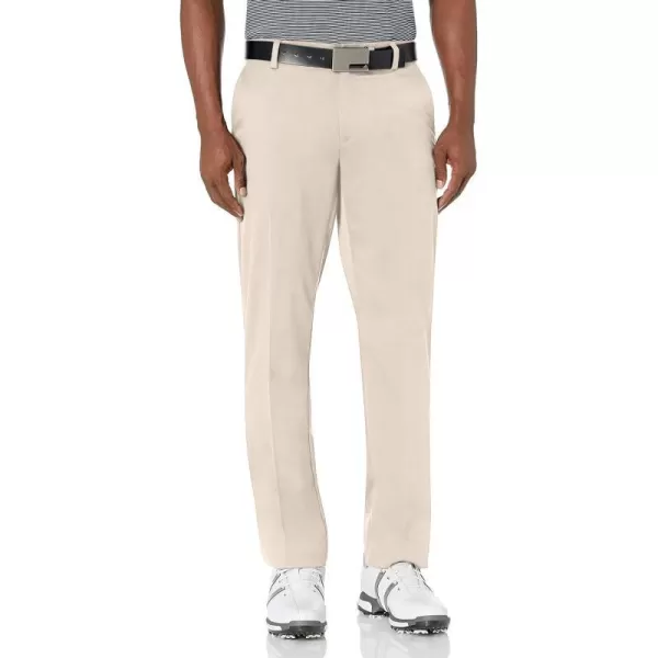 Amazon Essentials Mens StraightFit Stretch Golf PantPolyester Blend Stone