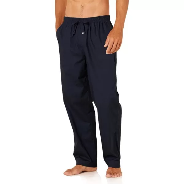 Amazon Essentials Mens StraightFit Woven Pajama PantNavy