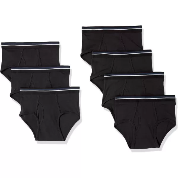 Amazon Essentials Mens TagFree Cotton Briefs Pack of 7Black