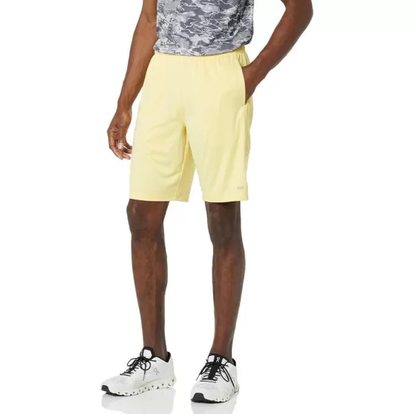 Amazon Essentials Mens Tech Stretch Training Short Available in Big amp TallPineapple Yellow