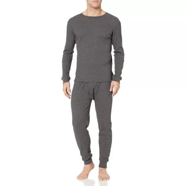 Amazon Essentials Mens Thermal Long Underwear Set MultipacksCharcoal