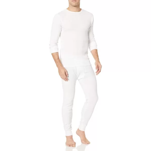 Amazon Essentials Mens Thermal Long Underwear Set MultipacksWhite