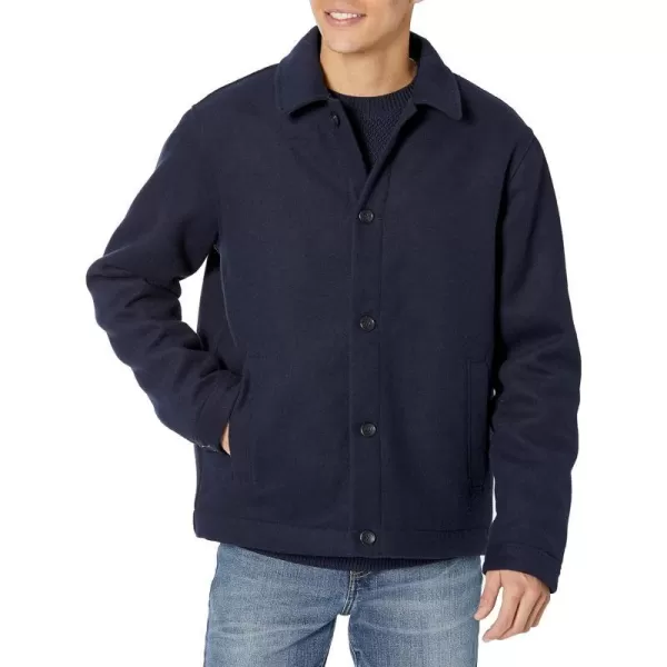 Amazon Essentials Mens Wool Short Jacket Available in Big  TallNavy