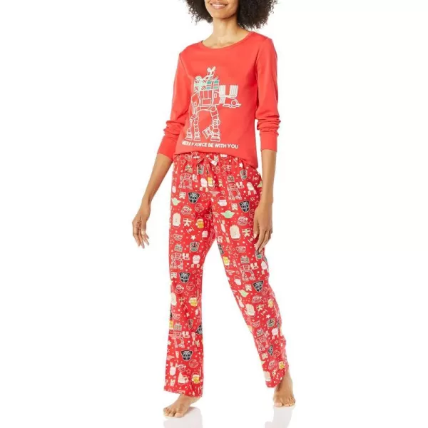 Amazon Essentials Star Wars Holiday Family Pajama SetsAdult Star Wars Holiday  Womens