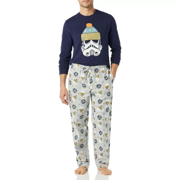 Amazon Essentials Star Wars Holiday Family Pajama SetsAdult Star Wars Winter  Mens