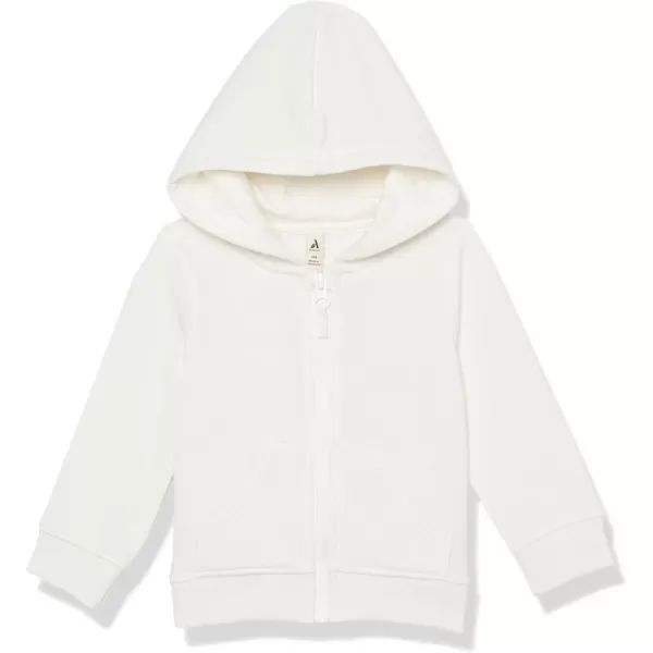 Amazon Essentials Unisex Babies French Terry ZipUp Hoodie Previously Amazon AwareOffwhite