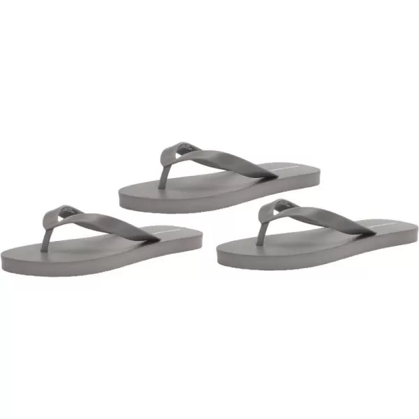 Amazon Essentials Unisex Kids Flip Flops Pack of 3Grey