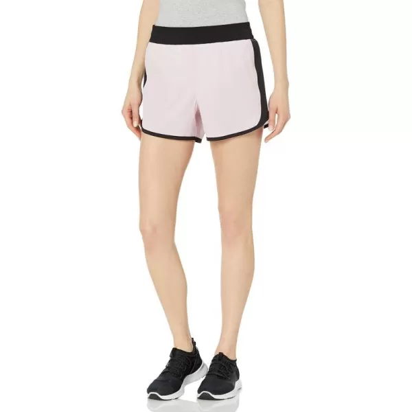 Amazon Essentials Womens 4 Stretch Woven Running ShortPale Pink