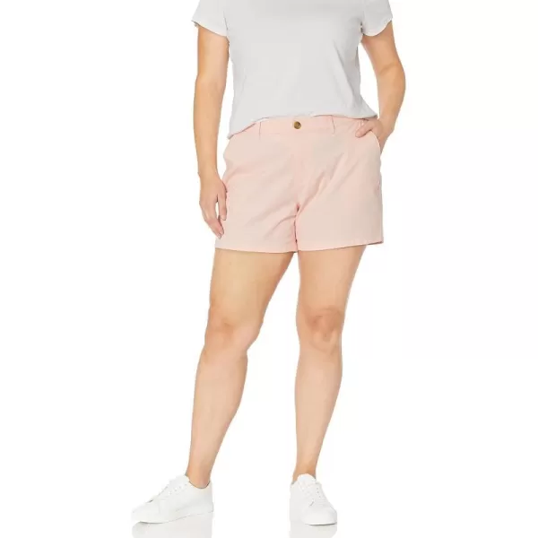 Amazon Essentials Womens 5 Inch Inseam Chino Short Available in Plus SizeDusty Pink