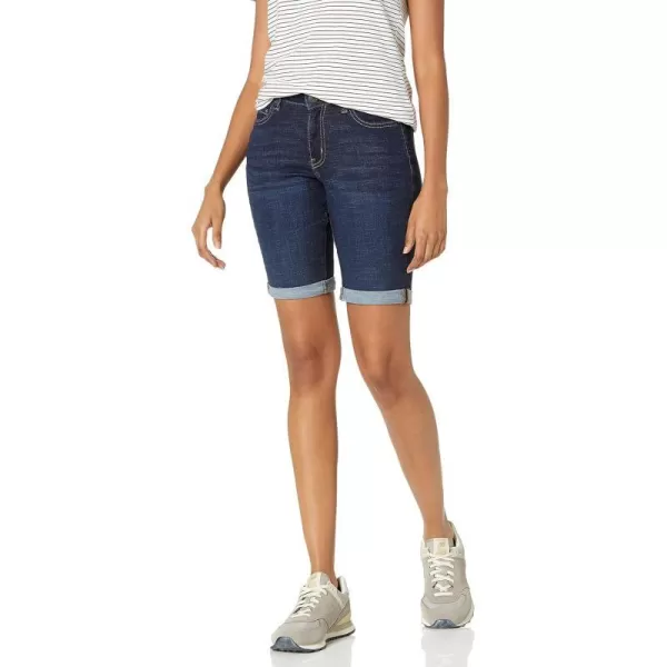 Amazon Essentials Womens 9 Denim Bermuda ShortsDark Wash