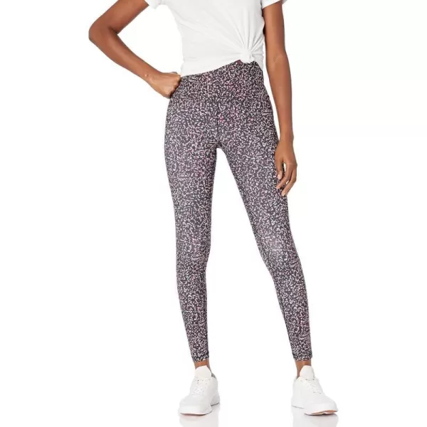 Amazon Essentials Womens Active Sculpt HighRise FullLength Legging Available in Plus SizeBlack Confetti Print