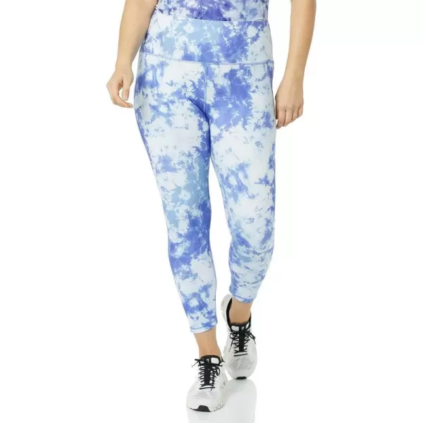 Amazon Essentials Womens Active Sculpt HighRise FullLength Legging Available in Plus SizeBlue Sky Print