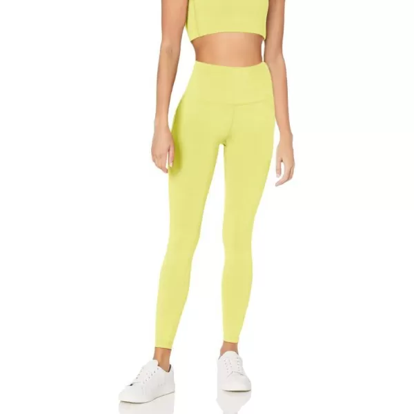 Amazon Essentials Womens Active Sculpt HighRise FullLength Legging Available in Plus SizeBright Yellow