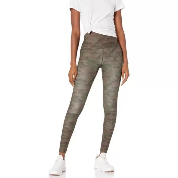 Amazon Essentials Womens Active Sculpt HighRise FullLength Legging Available in Plus SizeOlive Camo