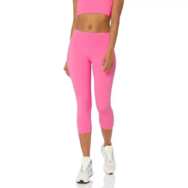 Amazon Essentials Womens Active Sculpt Mid Rise Capri LeggingBright Pink