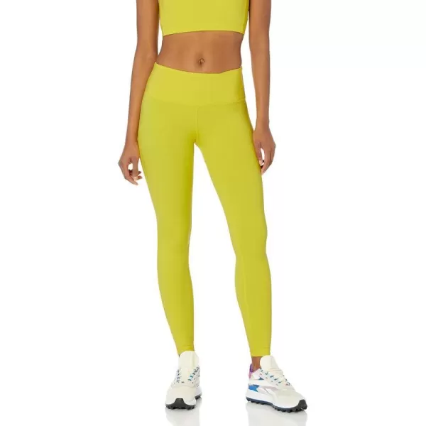 Amazon Essentials Womens Active Sculpt Mid Rise Full Length Legging Available in Plus SizeBright Yellow