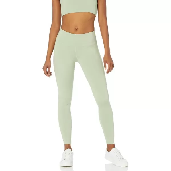 Amazon Essentials Womens Active Sculpt Mid Rise Full Length Legging Available in Plus SizeLight Green