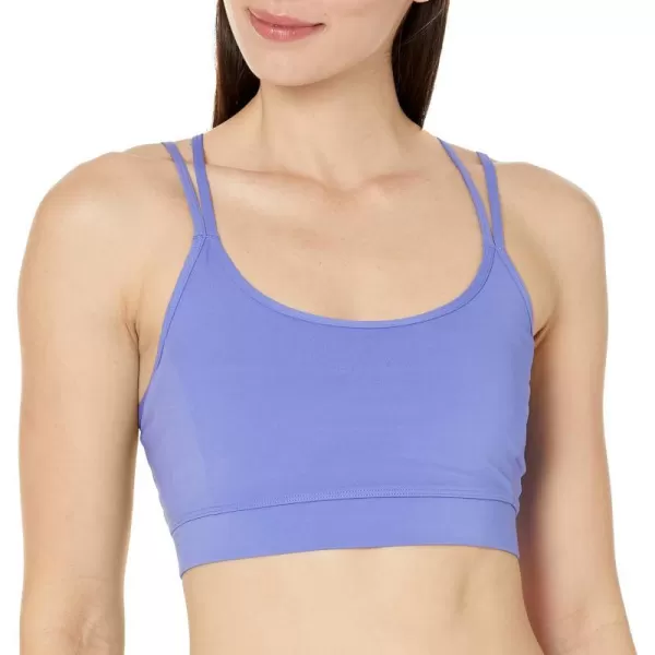 Amazon Essentials Womens Active Sculpt Strappy Back Sports BraPurple